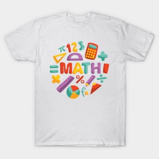 Math T Shirts Shirts For Sale TeePublic